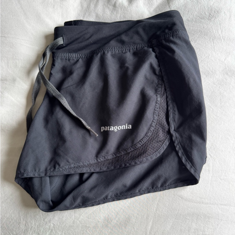 Patagonia Black Athletic Running Shorts
